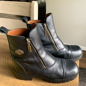 Women’s Harley Davidson Leather Boots size 8.5